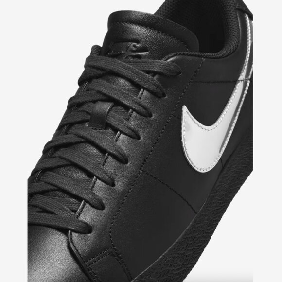 Dancer Skateboards x Nike Zoom Blazer Low SB Mens Black Silver - Picture 13 of 15